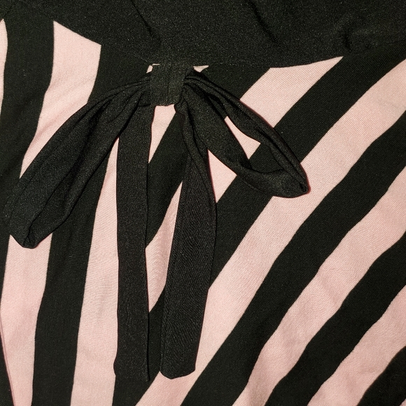 Y2k Asymmetrical Striped Mini Skirt - Picture 9 of 9